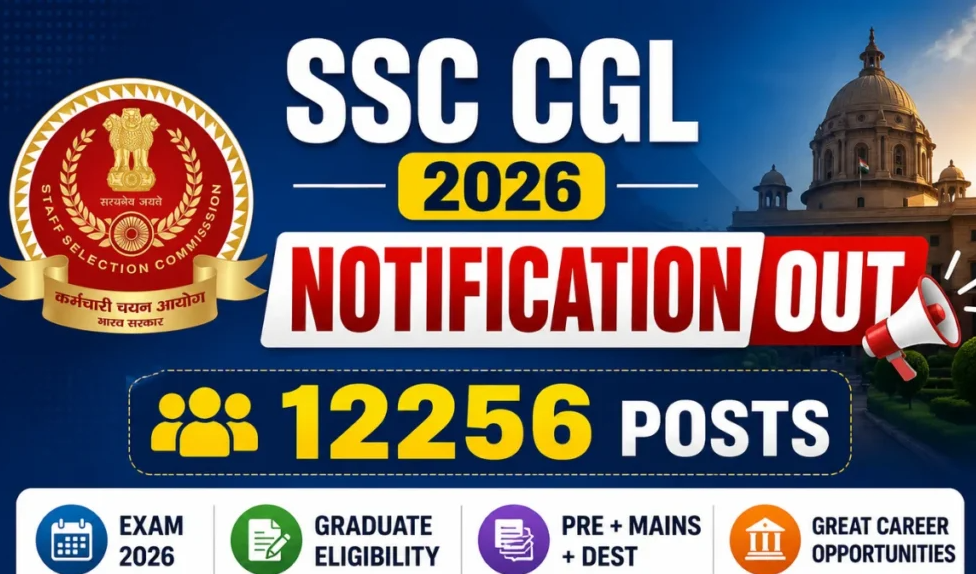 SSC ಯಿಂದ 12,256 ಹುದ್ದೆಗಳಿಗೆ ಅರ್ಜಿ ಆಹ್ವಾನ